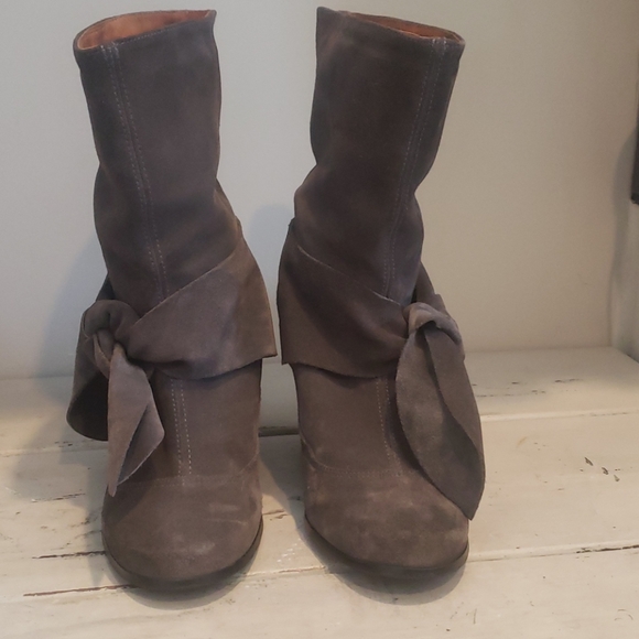 Steve madden gray suede knotted boots - Picture 2 of 15